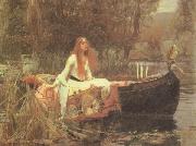 John William Waterhouse The Lady of Shalott painting